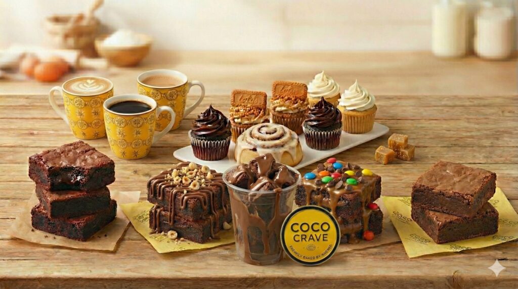 CocoCrave.pk | Fudgy Brownies & Cinnamon Rolls Lake City, Lahore