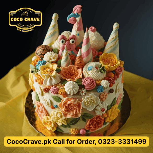 Custom cakes by CocoCrave.pk in Lahore – birthday, kids theme, 3D fondant, wedding, engagement, bridal shower, anniversary, vintage Lambeth, bento and lunchbox cakes. Freshly baked with real butter and halal ingredients. Fast delivery across Lake City, Dream Gardens, Parkview City, Bahria Town, Bahria Orchard, DHA Rahbar, DHA Cantt, Valencia, Wapda Town, Johar Town, Model Town, Al Kabir Town, Fazaia, Khayaban-e-Amin, AWT, PCSIR, Abdalian, Gulberg, Garden Town, Faisal Town, NFC and LDA Society.