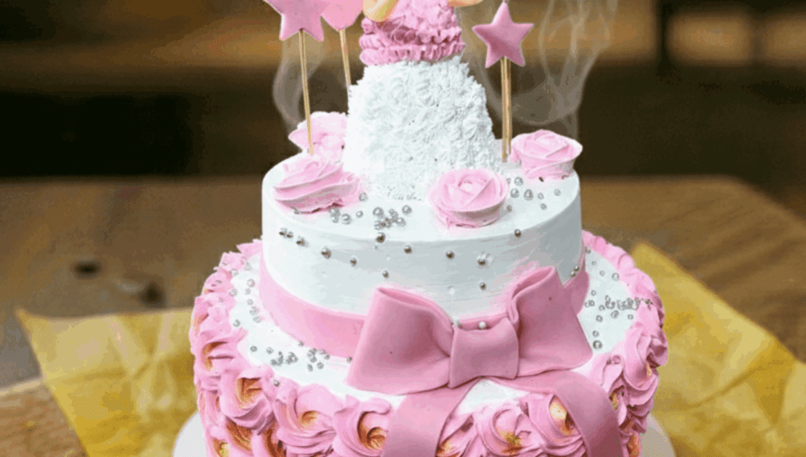 birthday cake in awt society lahore