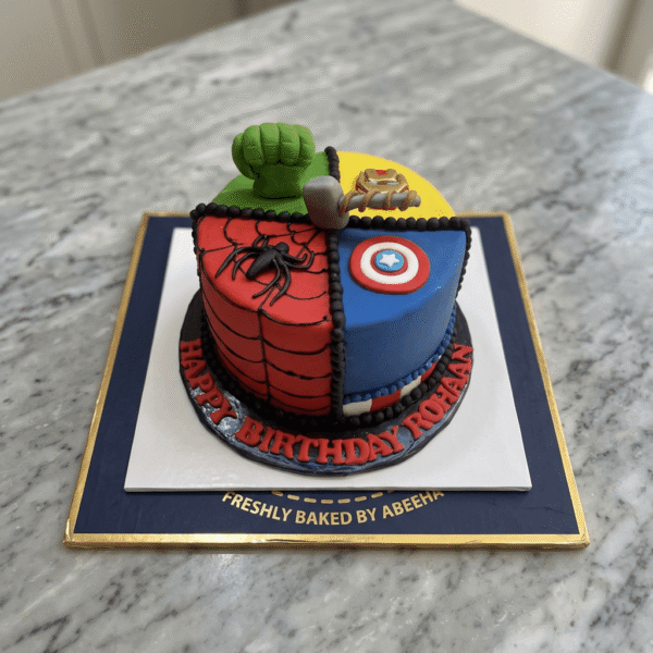 Superhero Theme Cake in Lahore