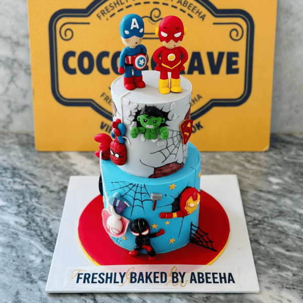 Superhero Theme Cake in Lahore