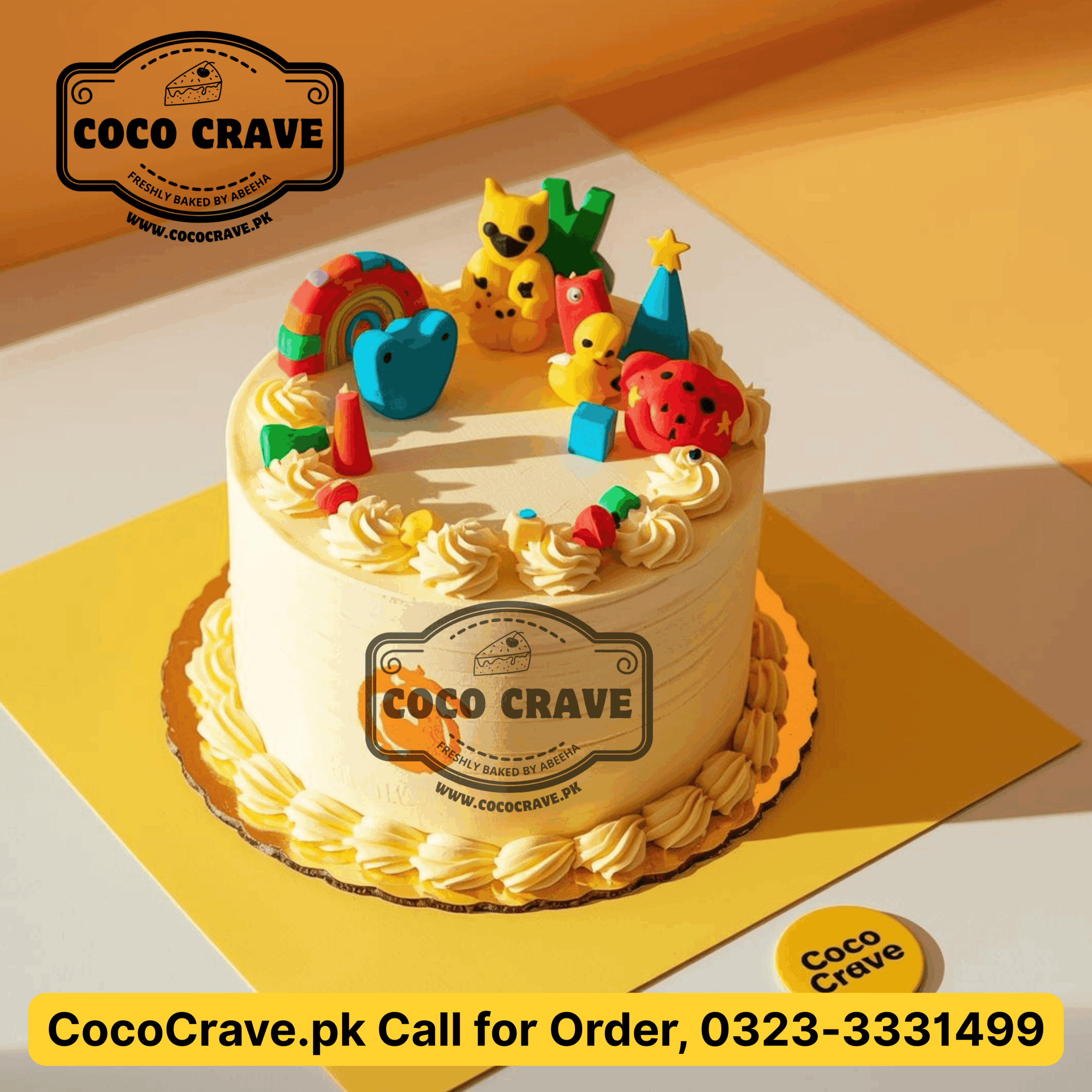 Best Baby Girl Cake Lahore: Top 5 Rated Designs for 2026 7 Pink floral tiered cake representing the best baby girl cake lahore on a stand. — view 3