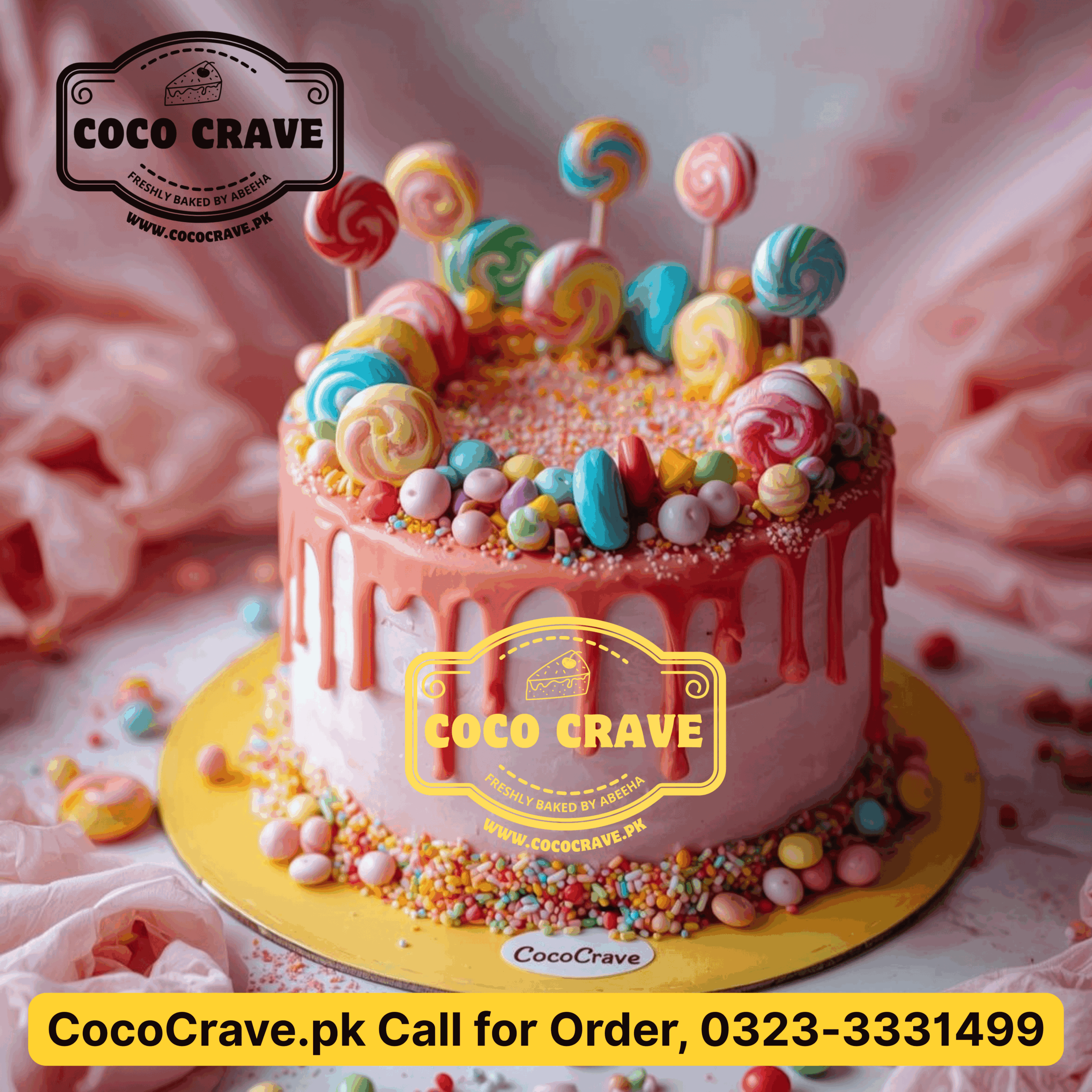 Choosing the Best Newborn Celebration Cake in Lahore 2026 Guide 6 Custom blue and pink themed newborn celebration cake in Lahore with edible baby shoes. — view 2