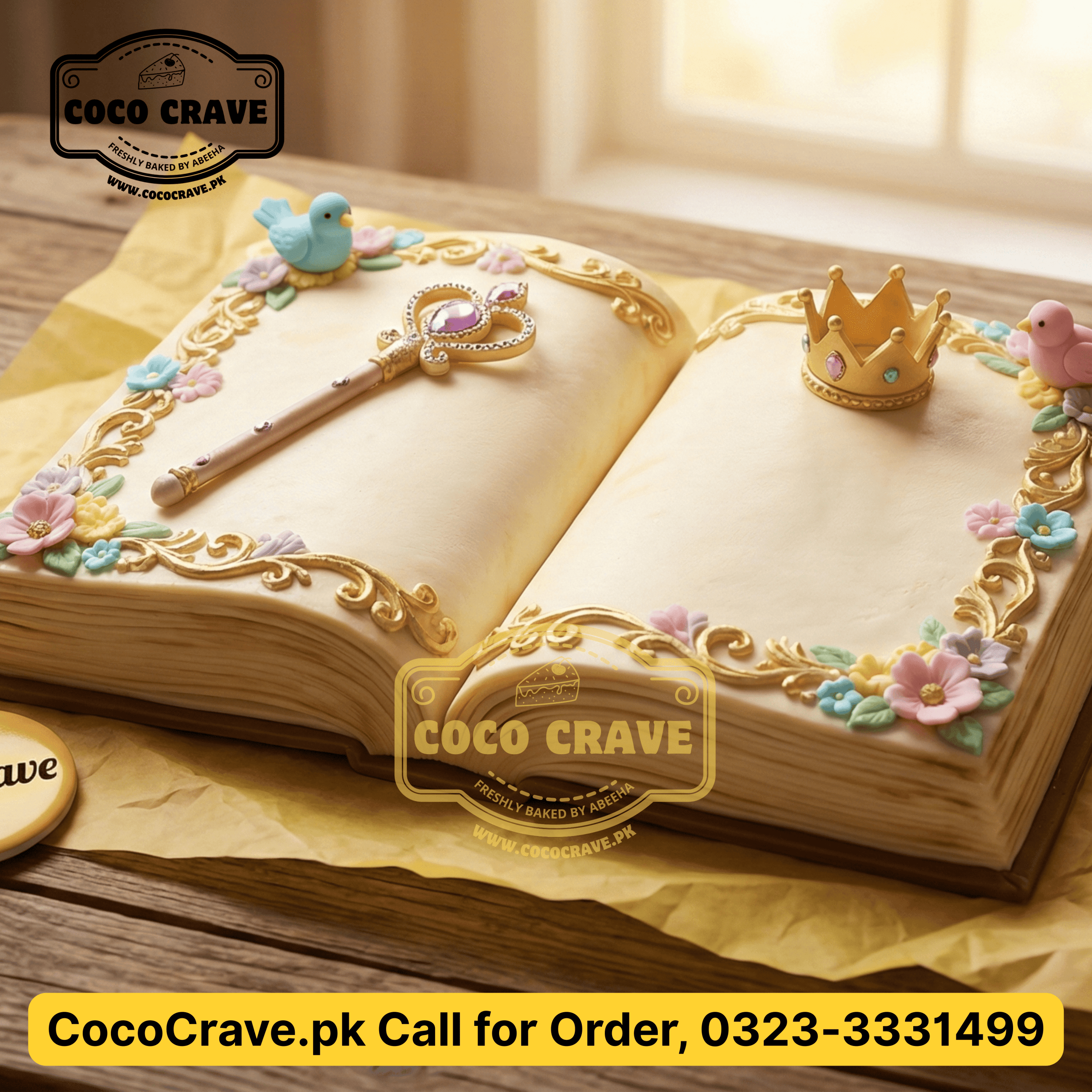 Rich and moist chocolate fudge cake lahore with thick dark cocoa ganache layers. — view 3