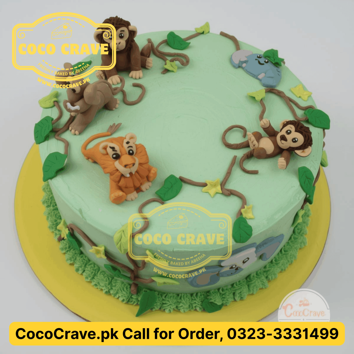 Cococrave premium best graduation cake in lahore with golden tassel and edible mortarboard cap topper.
