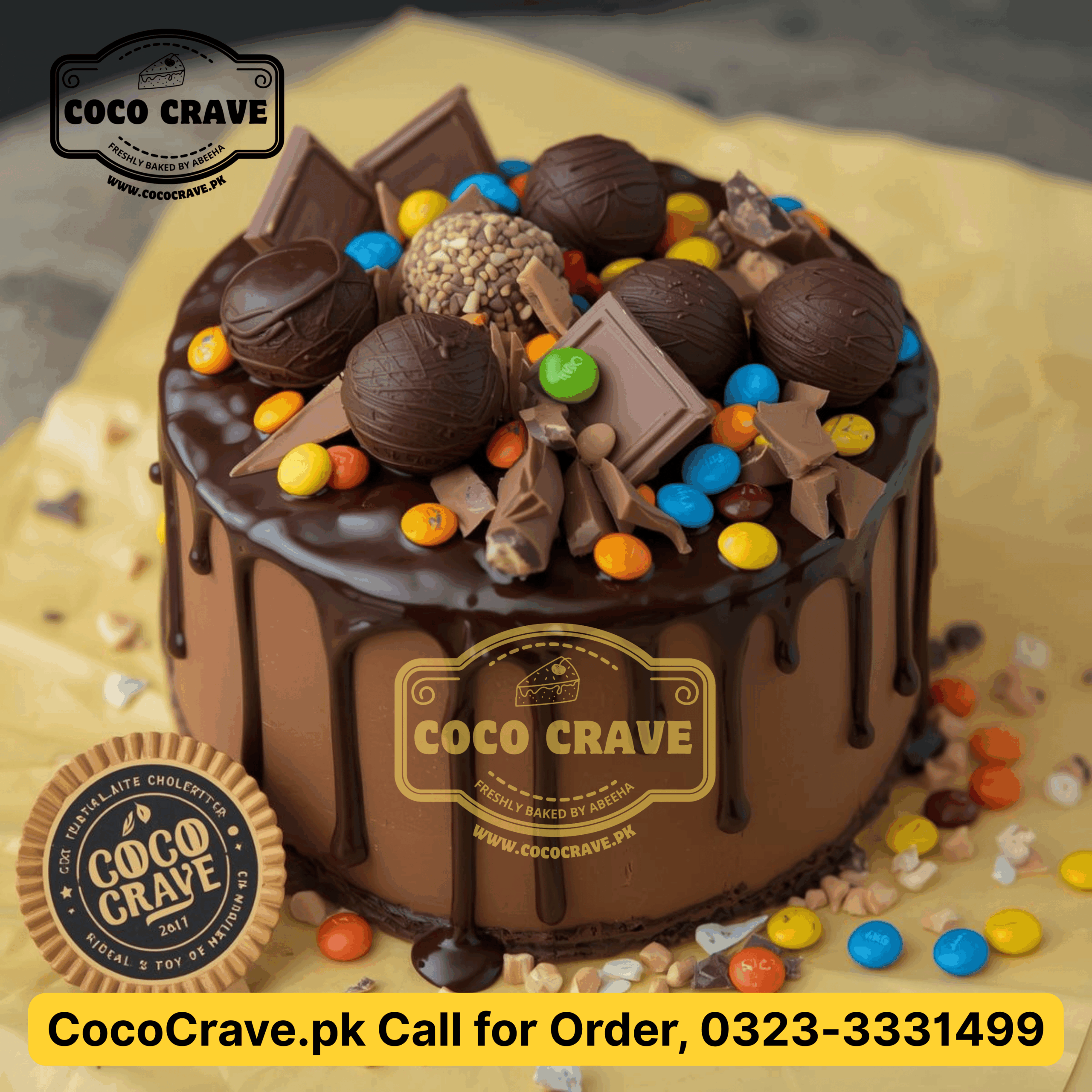 Order Graduation Celebration Cake Near Me Lahore: 2026 Delivery Guide 7 Tiered graduation celebration cake near me Lahore with golden cap and diploma topper. — view 3