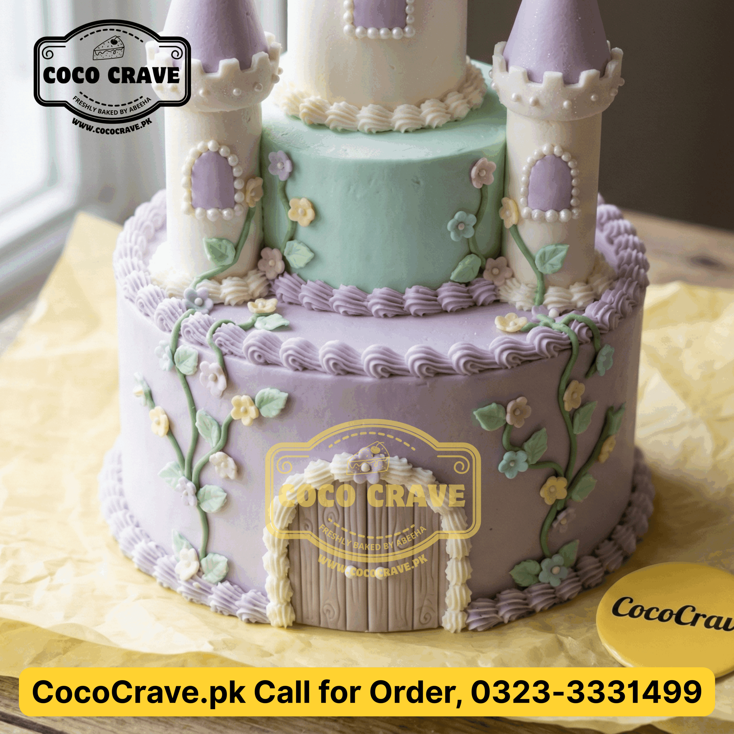 Order a Custom Happy Birthday Cake Lahore Style in 2026 6 Luxury custom happy birthday cake lahore with gold drip and floral accents. — view 2