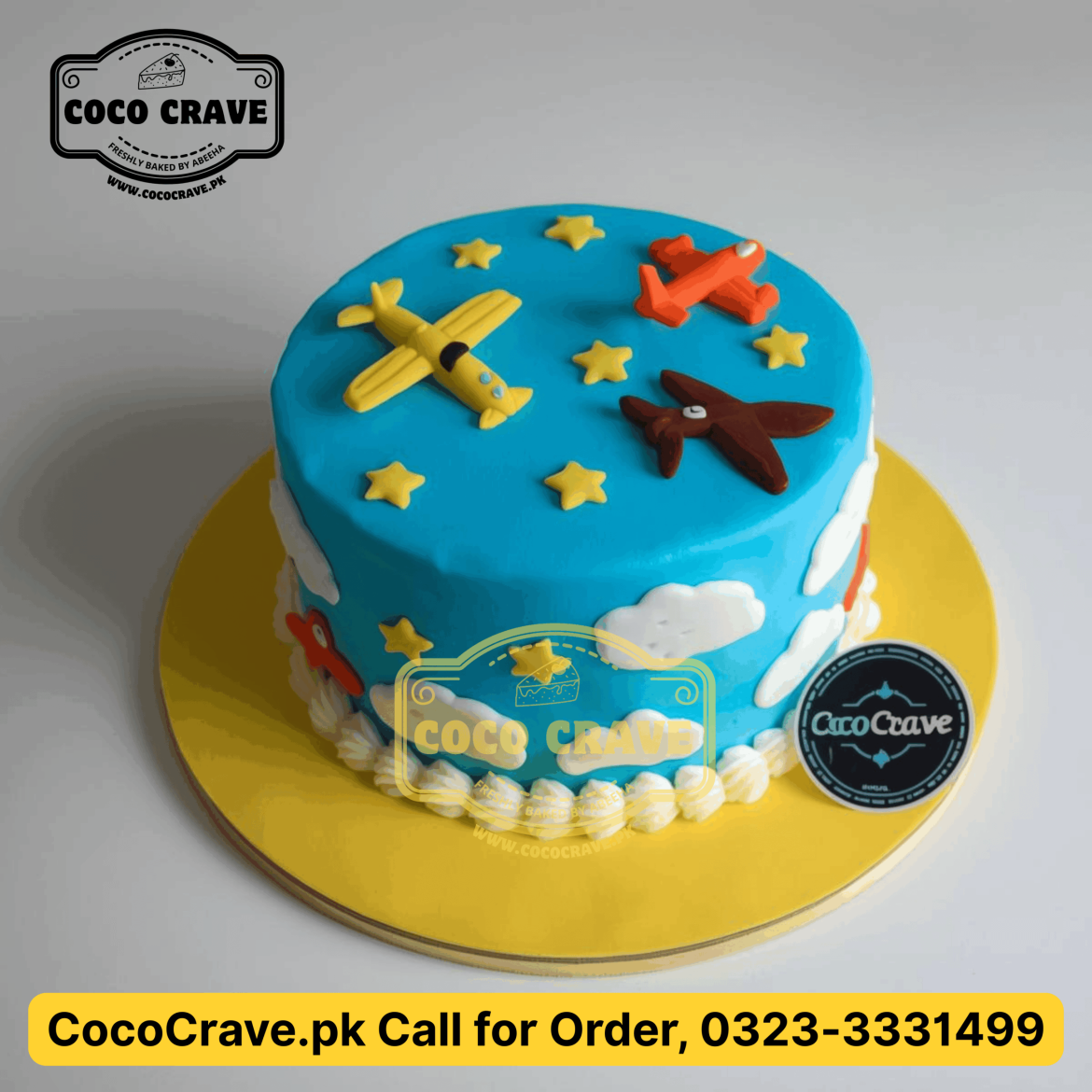 Elegant pink and gold tiered baby girl cake price lahore for first birthday party celebration.