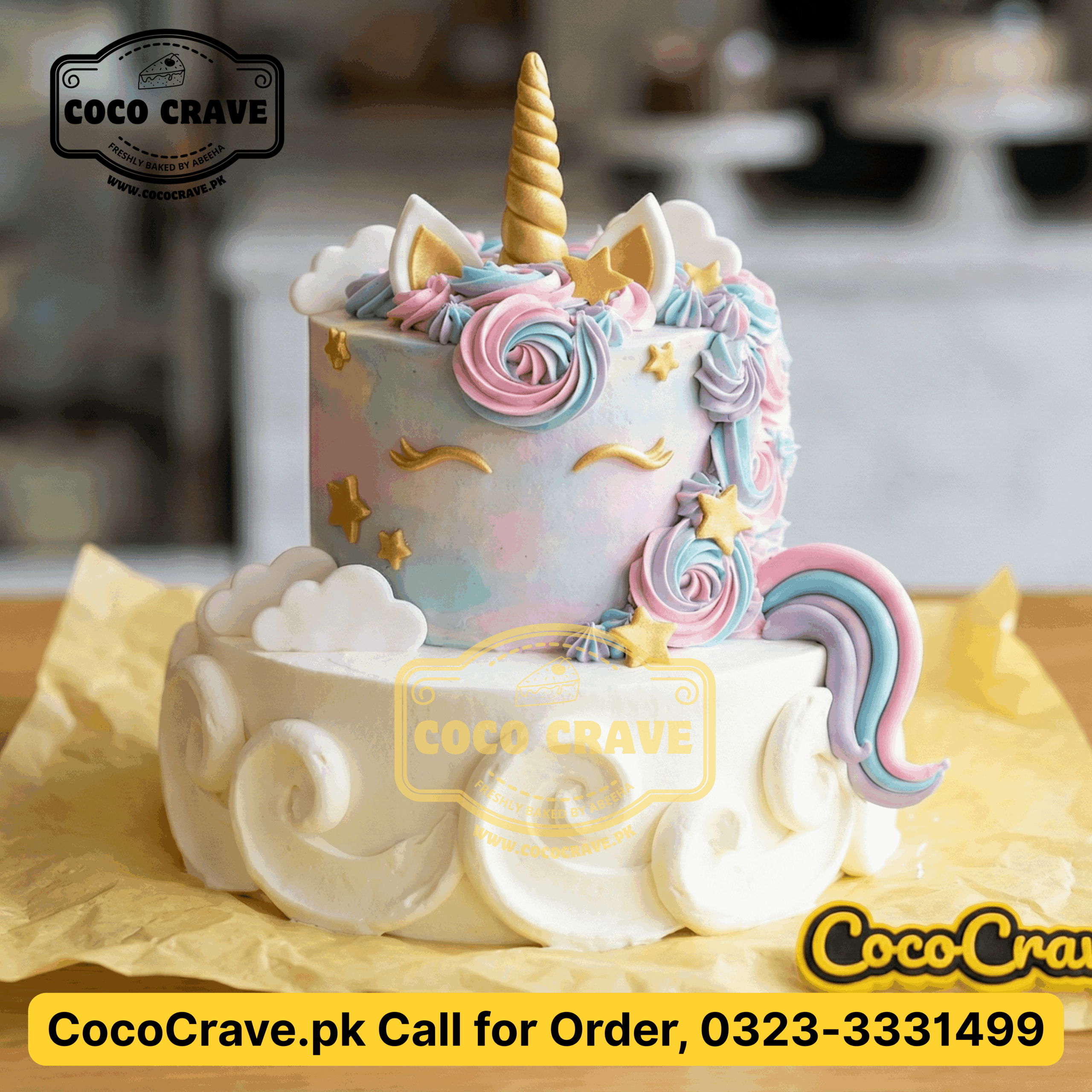 Tiered graduation cake designs in lahore with fondant caps and diplomas for Cococrave. — view 2