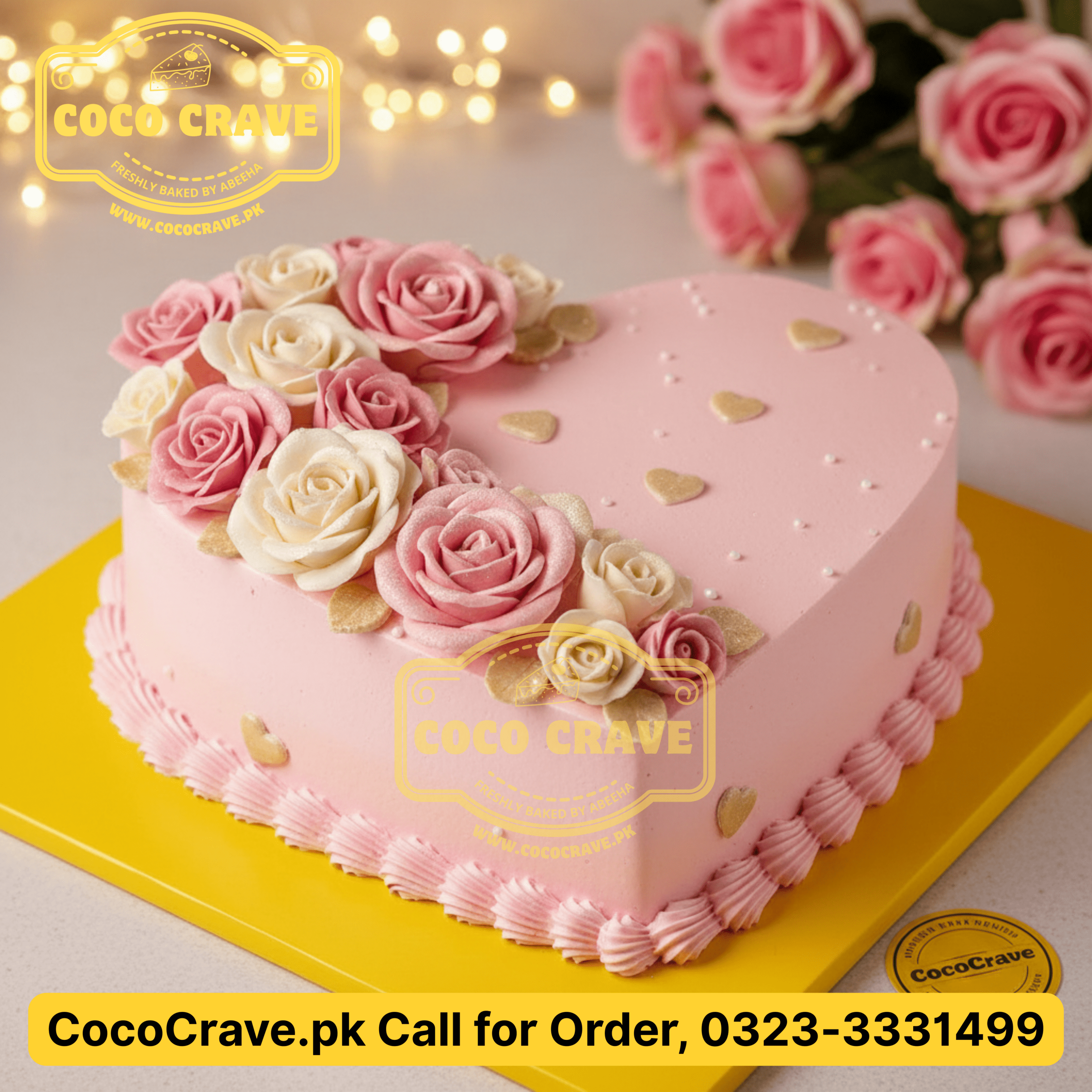 Order Baby Girl Cake Lahore for Any Occasion: 2026 Guide 7 Custom pink fondant floral cake to order baby girl cake lahore for birthdays. — view 3