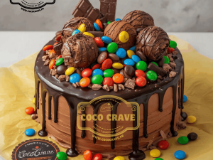 Premium Custom Celebration Cake in Lake City Lahore by Cococrave