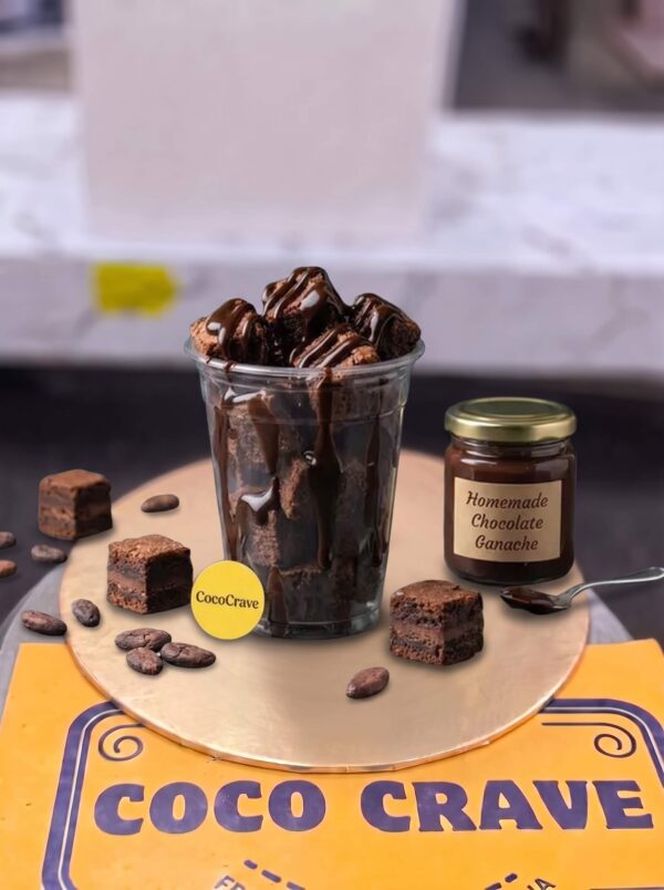 Chocolate Syrup Loaded Brownie Bites Box in Lahore — delivered in Lahore