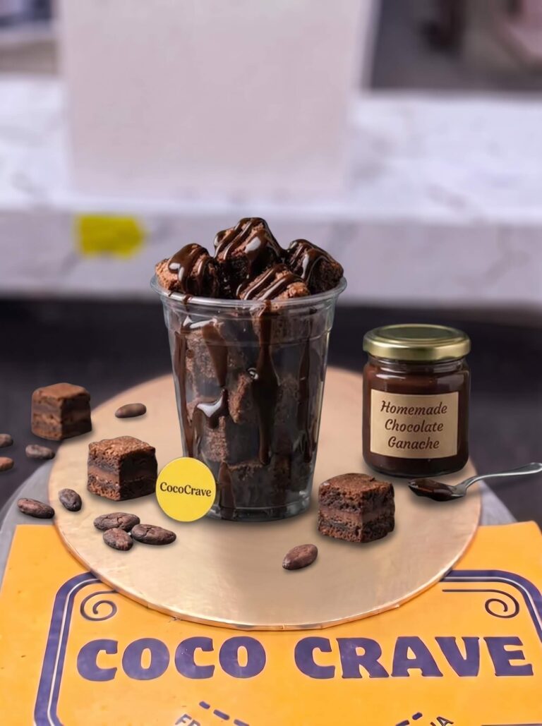 Chocolate Syrup Loaded Brownie Bites Box in Lahore