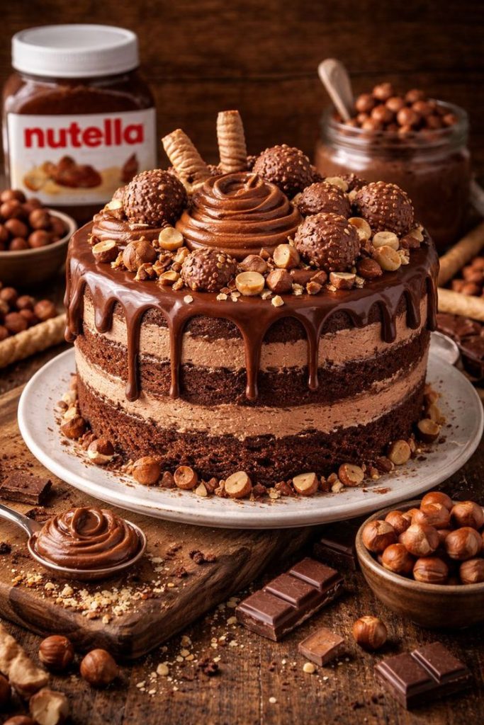 Nutella Cake in Lahore