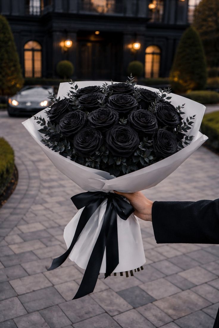 Black Rose Bouquets
