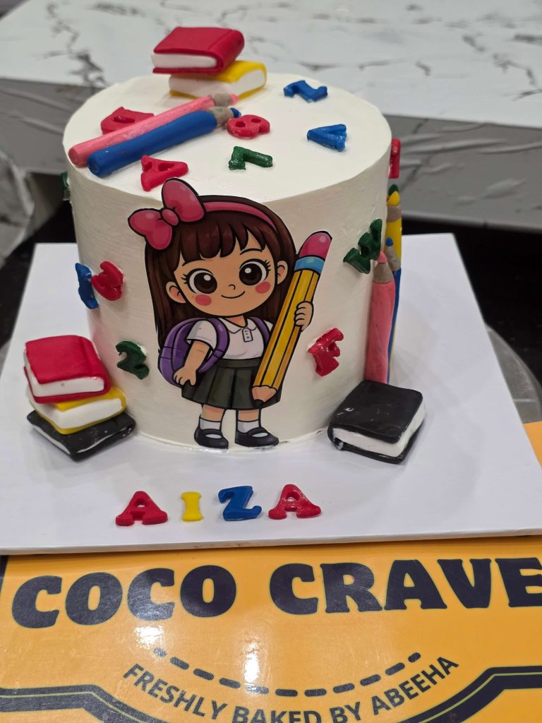 School Cake for Girls in Lahore