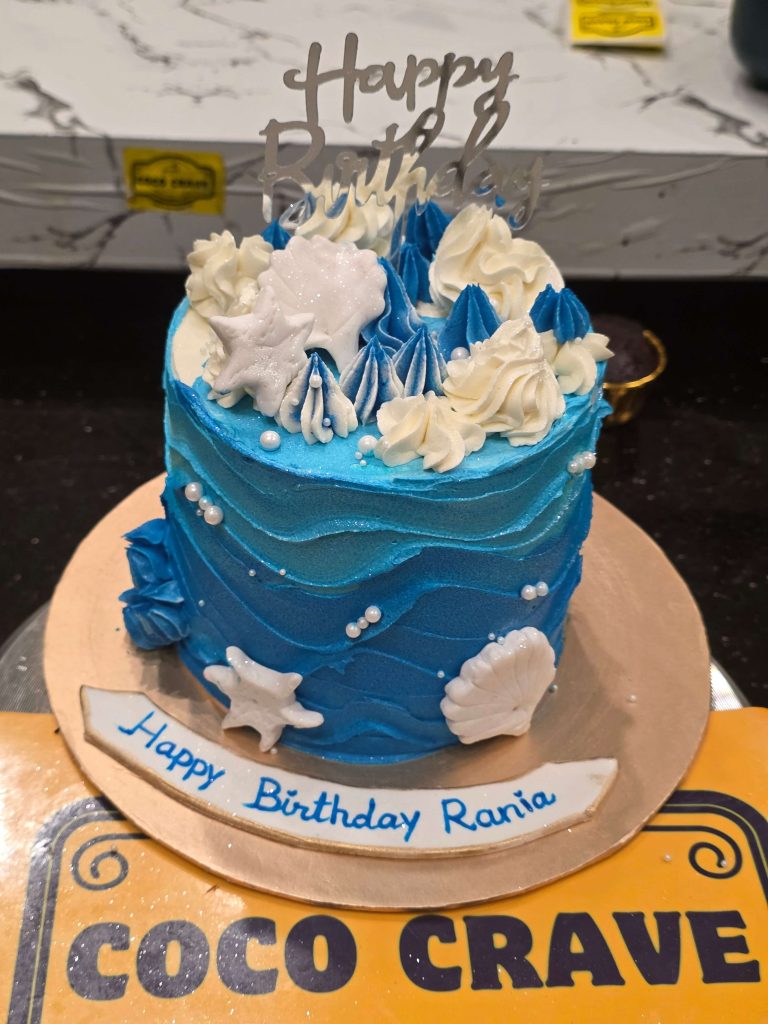 Aqua Theme Cake in Lahore