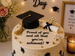 Congratulations Cakes by Coco Crave — premium congratulations cakes delivered in Lahore