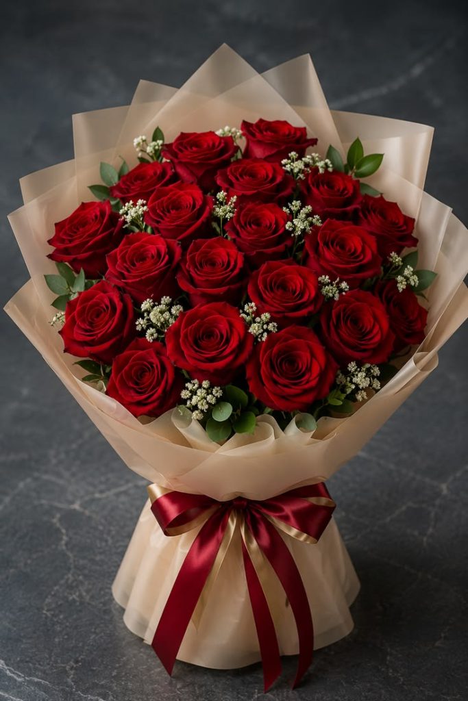 Red Roses Bouquet in Lahore