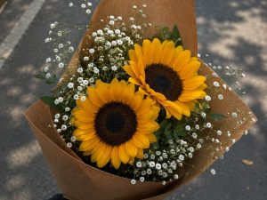Sunflower Bouquet by Coco Crave — premium sunflower bouquet delivered in Lahore