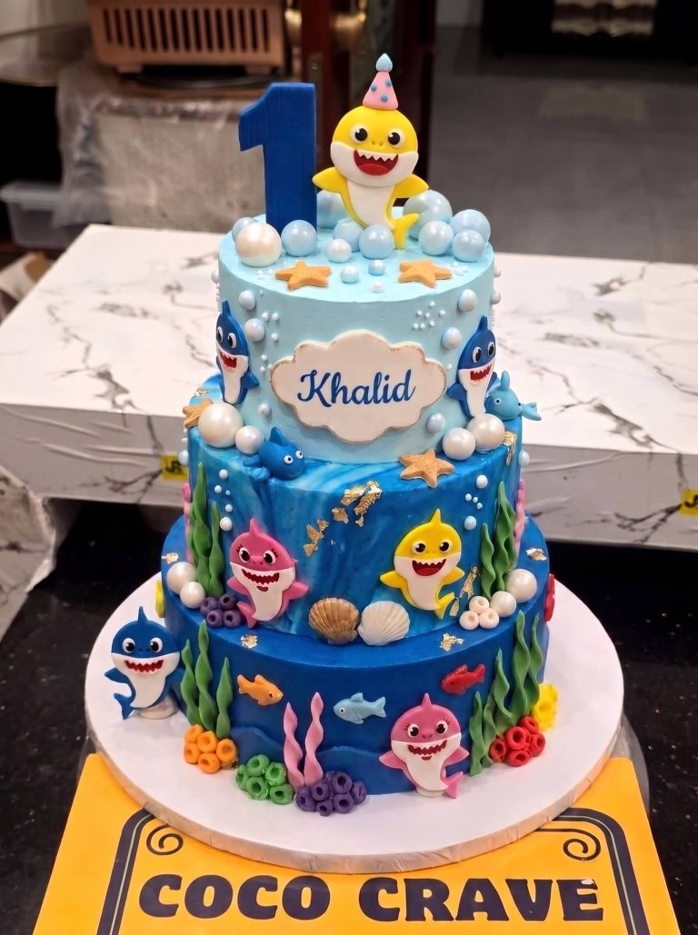 Baby Shark Cakes
