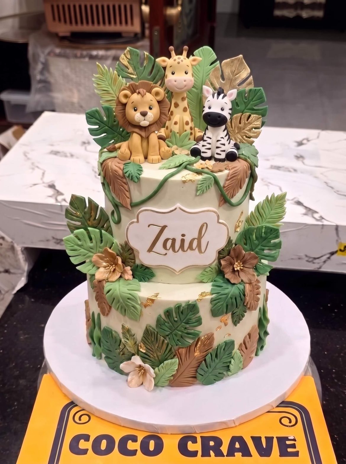Jungle Theme Cake in Lahore