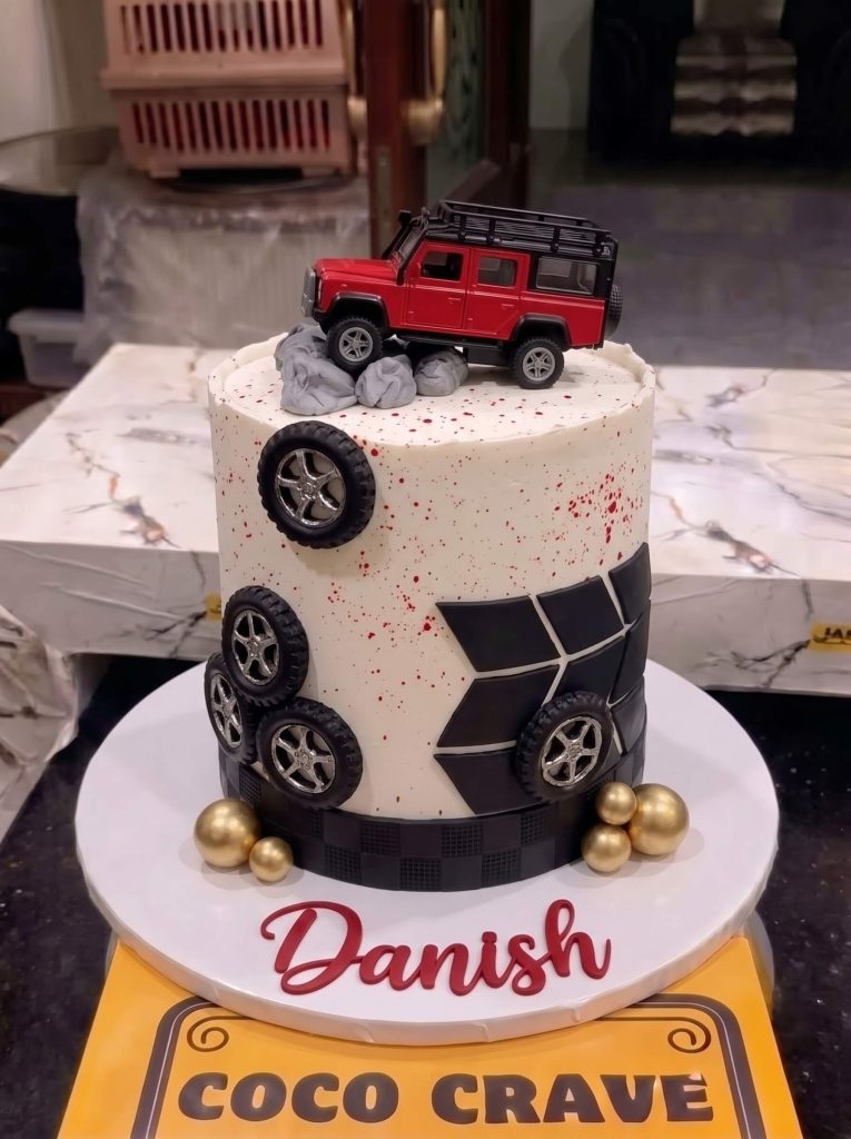 Vintage Car Cake in Lahore