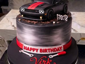F1 Racing Car Cake by Coco Crave — premium f1 racing car cake delivered in Lahore