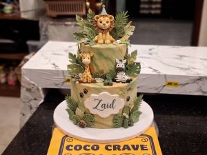 Safari Theme Cake in Lahore — delivered in Bahria Town, Lahore