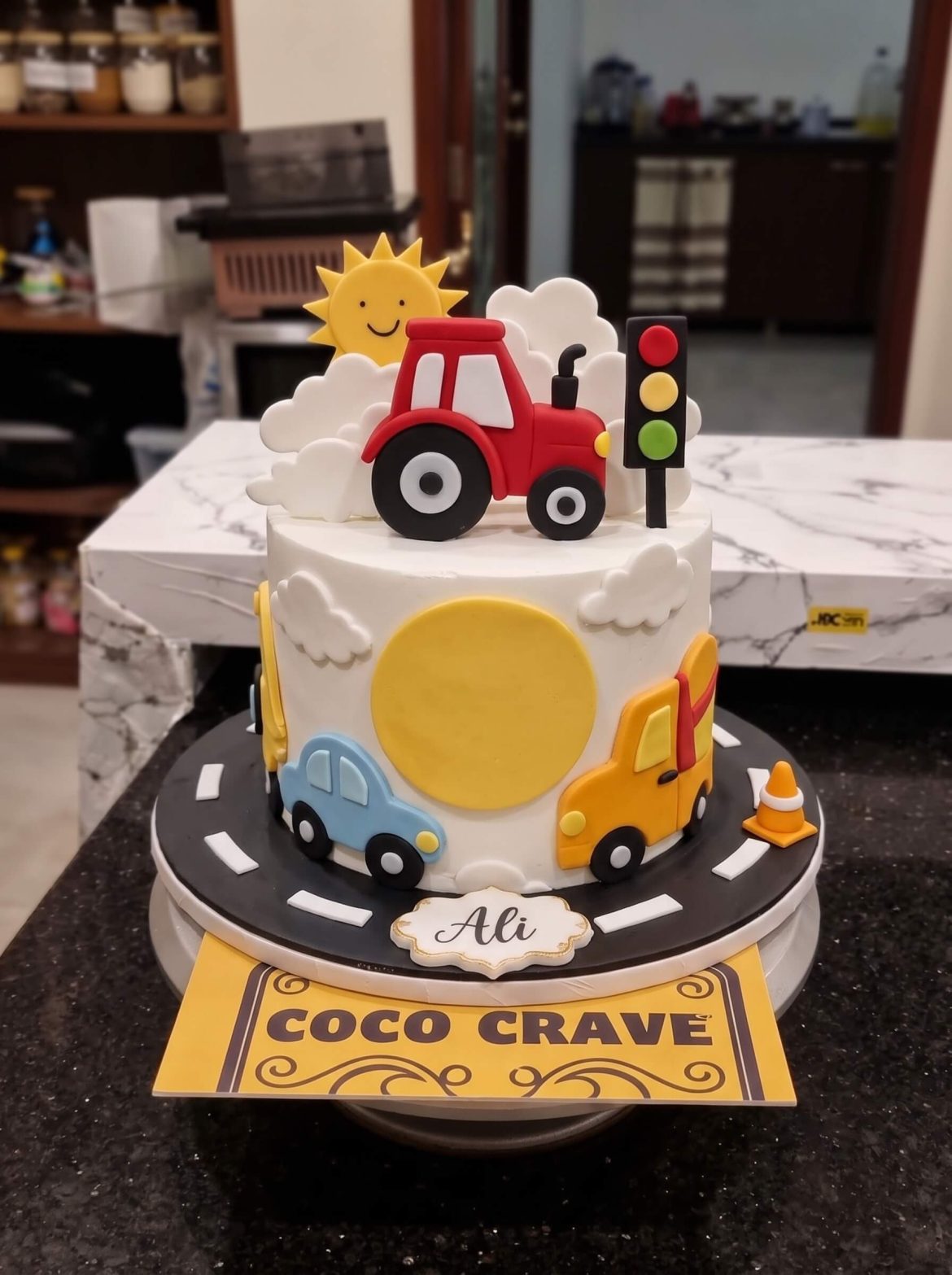 Racing Car Cake in Lahore