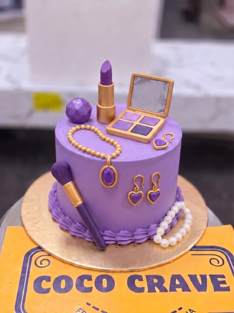 Purple Doll Glam Cake in Lahore