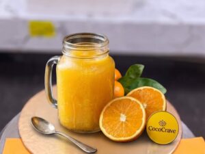 Thick Chilled Orange Juice in Lahore by CocoCrave.pk