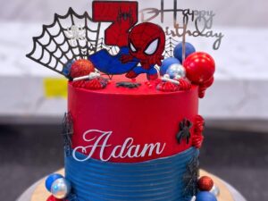 Spiderman Web Shooter Cake in Lahore — delivered in Faisal Town, Lahore