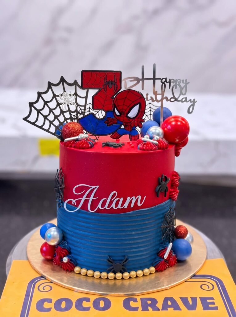 Spiderman Web Shooter Cake in Lahore