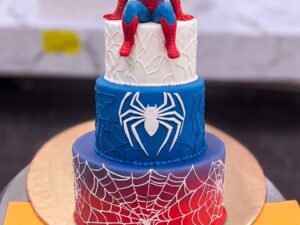 Spiderman Fondant Cake in Lahore — delivered in Phase 7 Dha, Lahore
