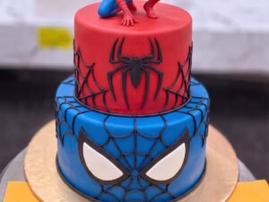 Spiderman Chocolate Drip Cake in Lahore — delivered in Johar Town, Lahore
