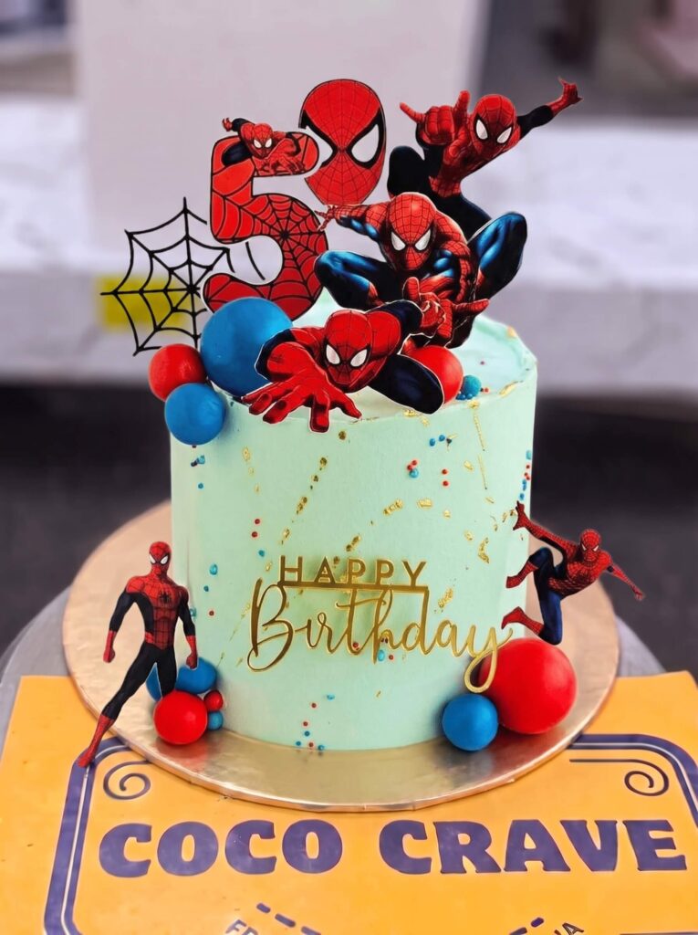 Spiderman Bento Cake in Lahore