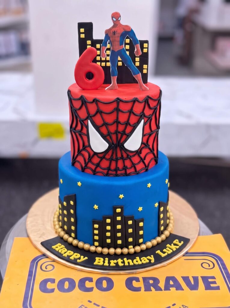 Miles Morales Spiderman Cake in Lahore