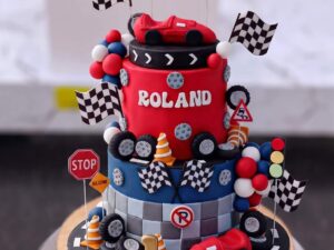 Monster Truck Race Cake in Lahore