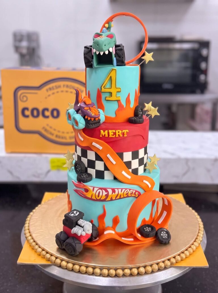 Hot Wheels Cake in Lahore