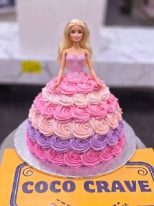 Doll Cakes from CocoCrave, delivered in Lahore