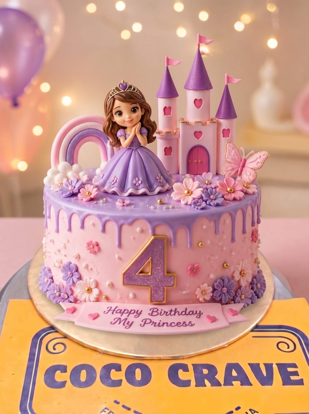 Barbie Princess Castle Cake in Lahore