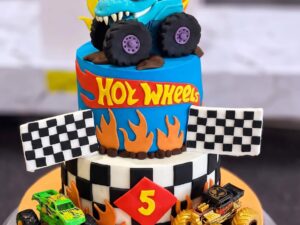 Monster Truck Hot Wheels Cake in Lahore