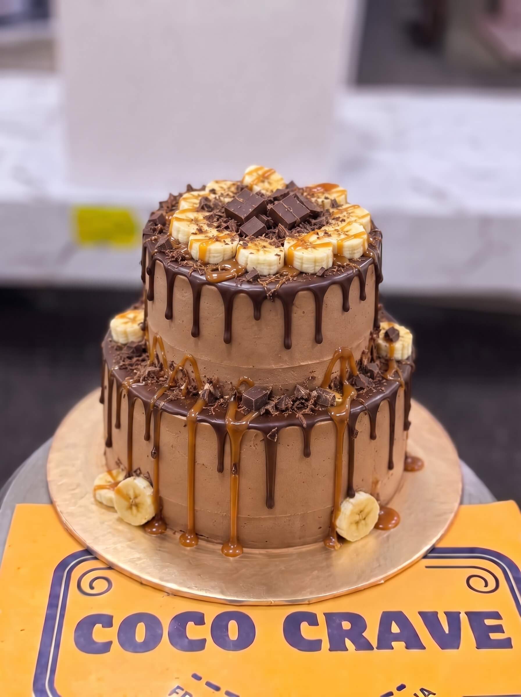 Banana Chocolate Coffee Cake in Lahore Banana Chocolate Coffee Cake in Lahore — Cococrave Lahore