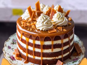 Caramel Cream Coffee Cake in Lahore — delivered in Lahore, Lahore