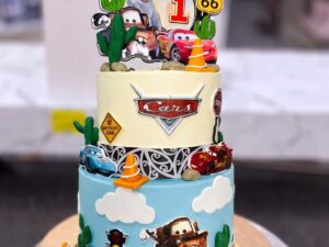 Lightning McQueen Cars Cake in Lahore
