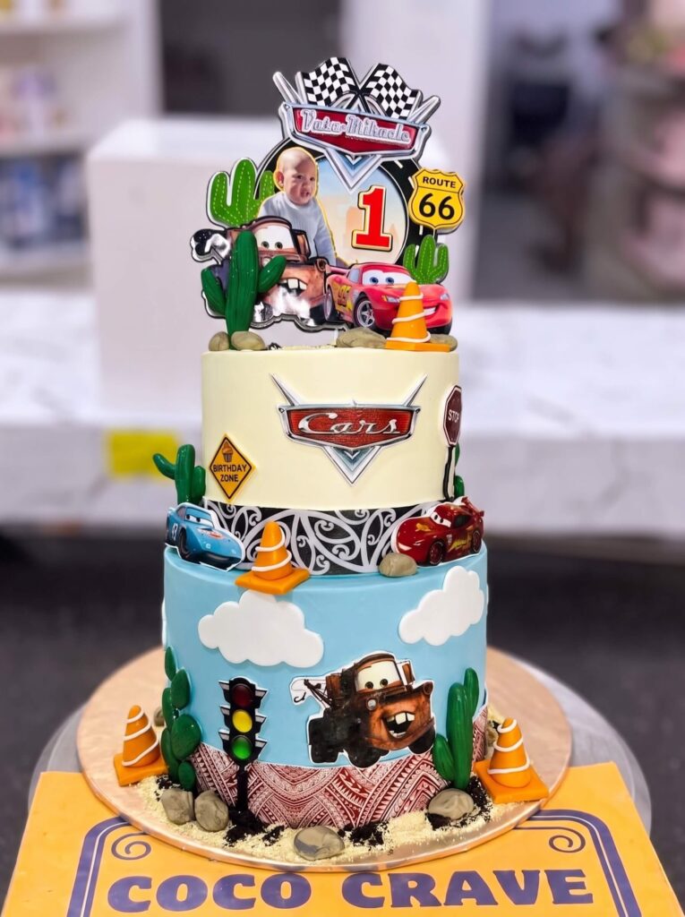 Lightning McQueen Cars Cake in Lahore