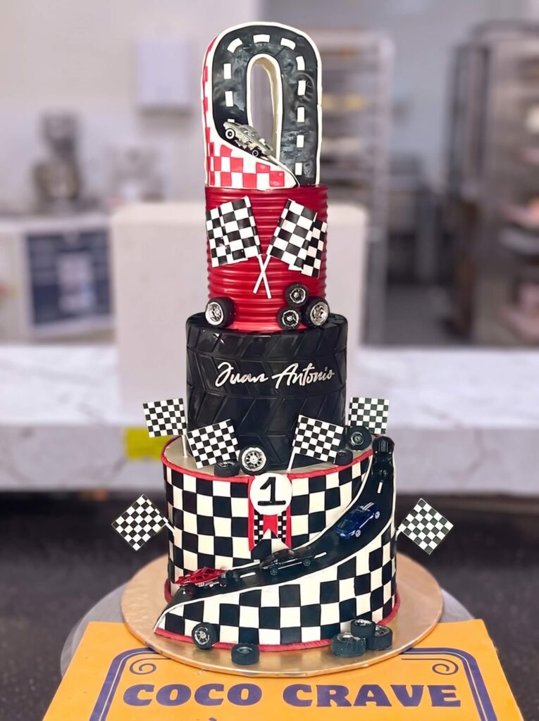 Formula One Racing Cake in Lahore