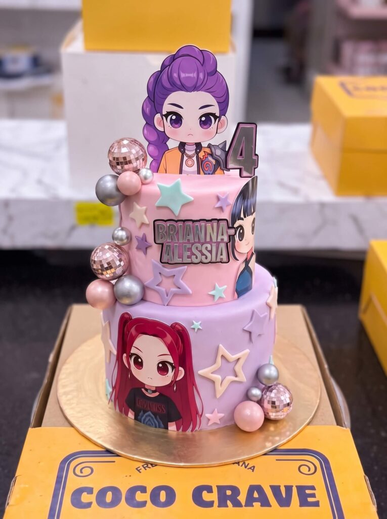 K-Pop Girl Band Cake in Lahore