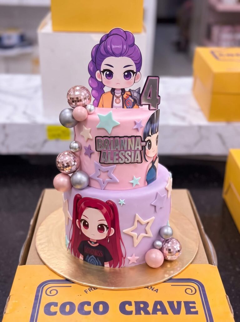 K-Pop Girl Band Cake in Lahore